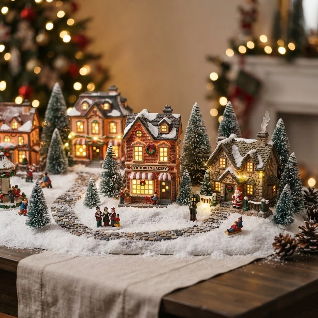 Cenas da Aldeia de Natal