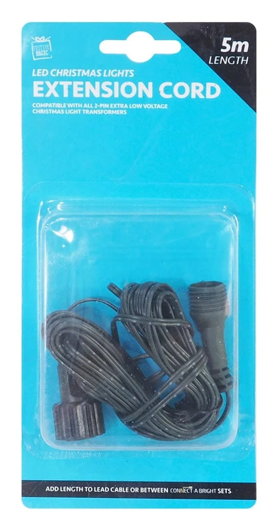 LED Cabo de extensão conectável de luzes (5m)