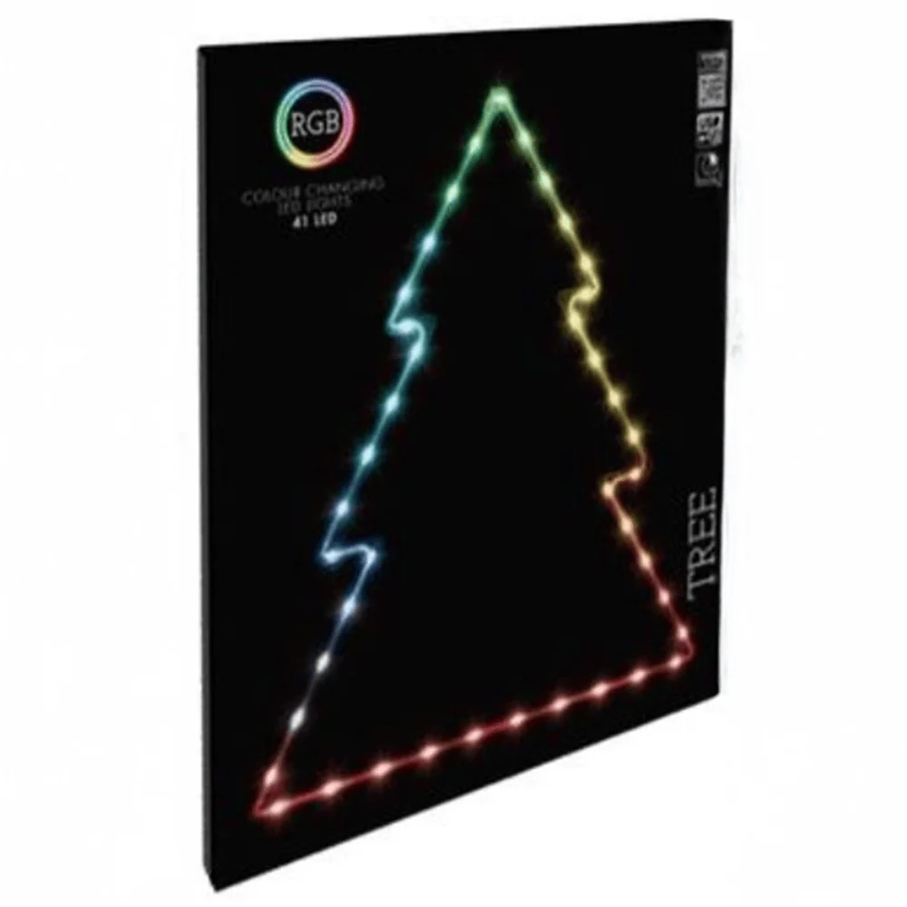 LED Árvore de mudança de cor multicor