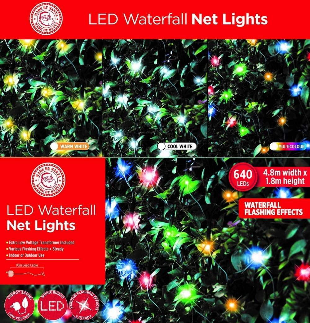 LED Luz líquida branca quente (4.8m)
