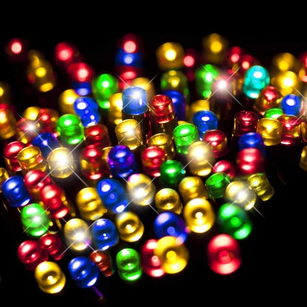 500 Luzes Solares LED Multicoloridas