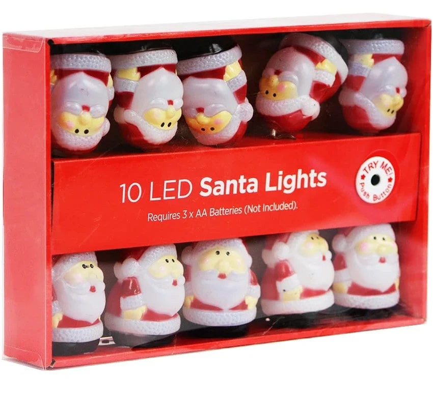 Figuras e decoração do Papai Noel