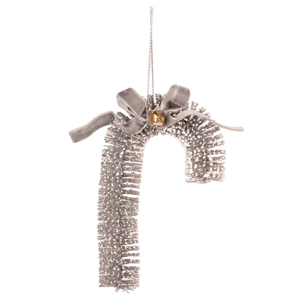 Coroa de Sisal Prateada ou Ornamento de Cana sortido