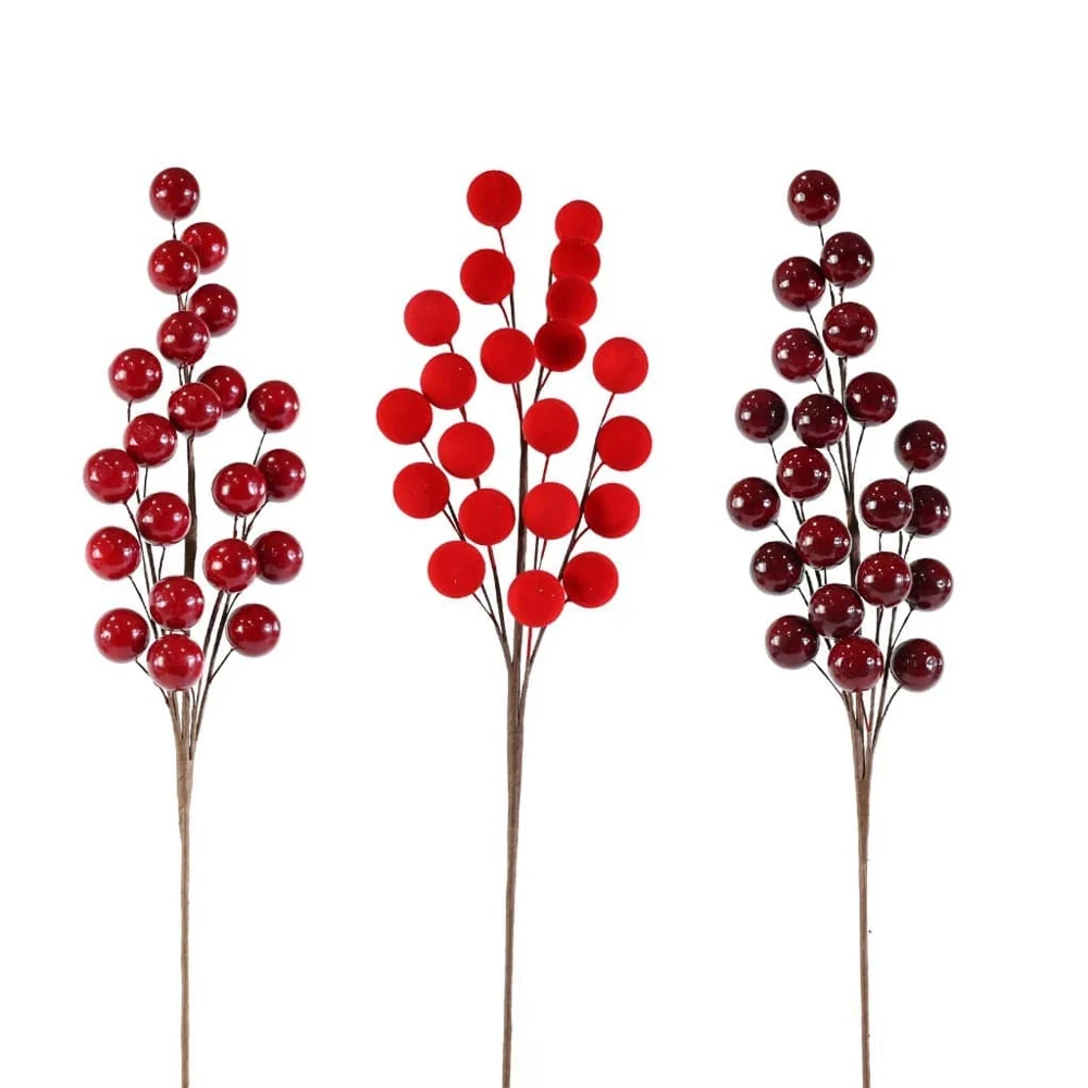 Jumbo Ramo de frutas decorativas sortido (65cm)