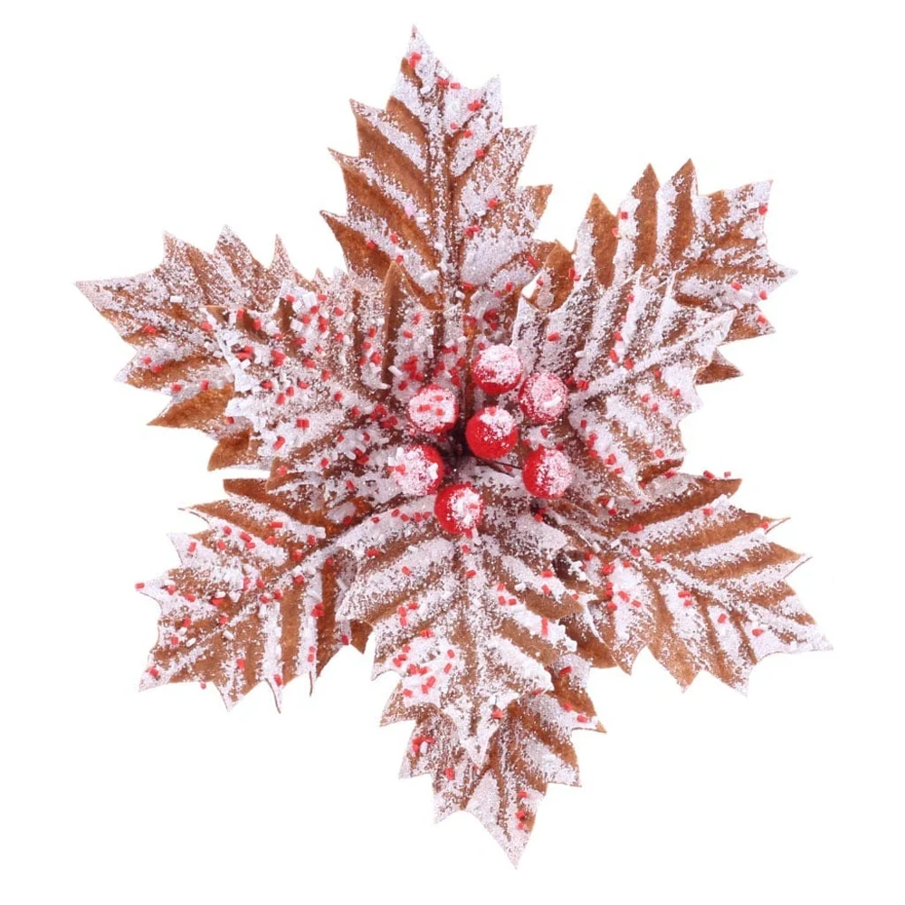 Clipe de flor de neve de gengibre sortido