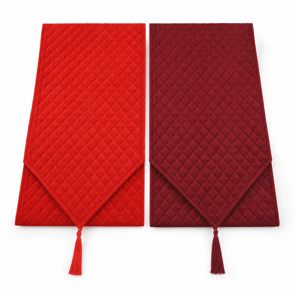 Corredor acolchoado de veludo (180cm)