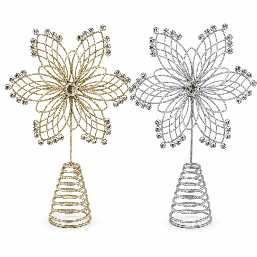 Flor de topo de árvore brilhante (20cm)