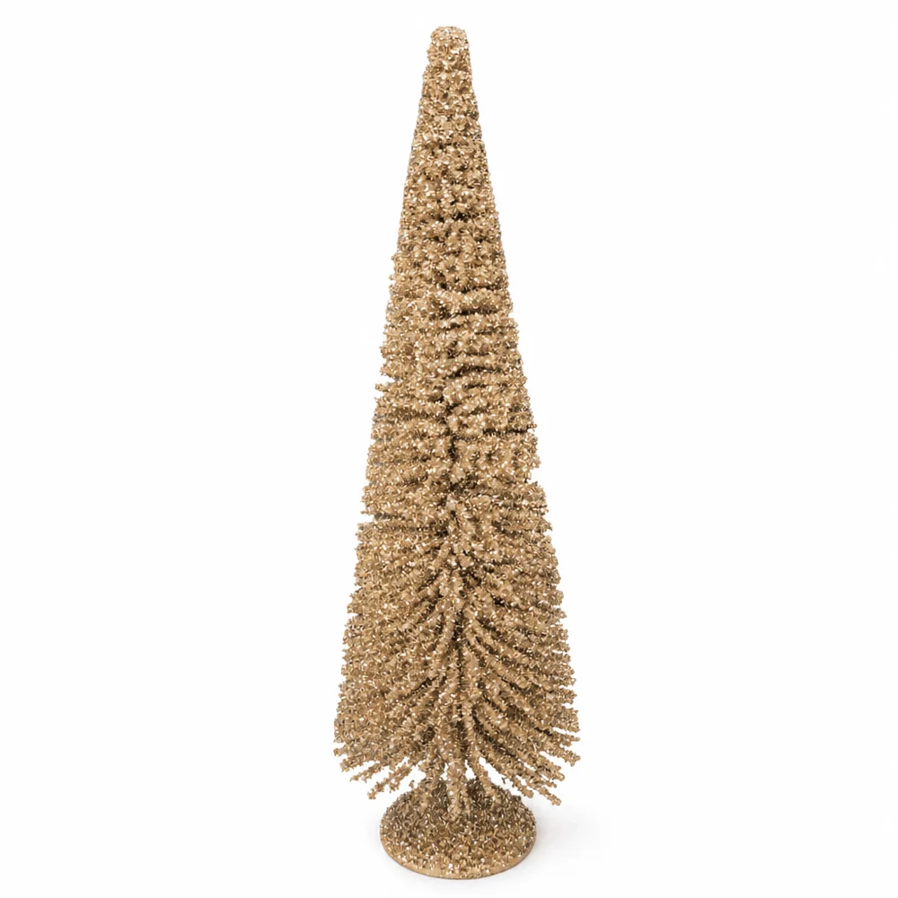 Árvore de pincel de champanhe (60cm)