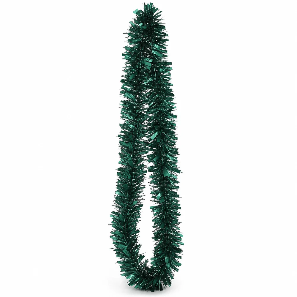 Festão Corte Misto Verde Escuro (2.4m)