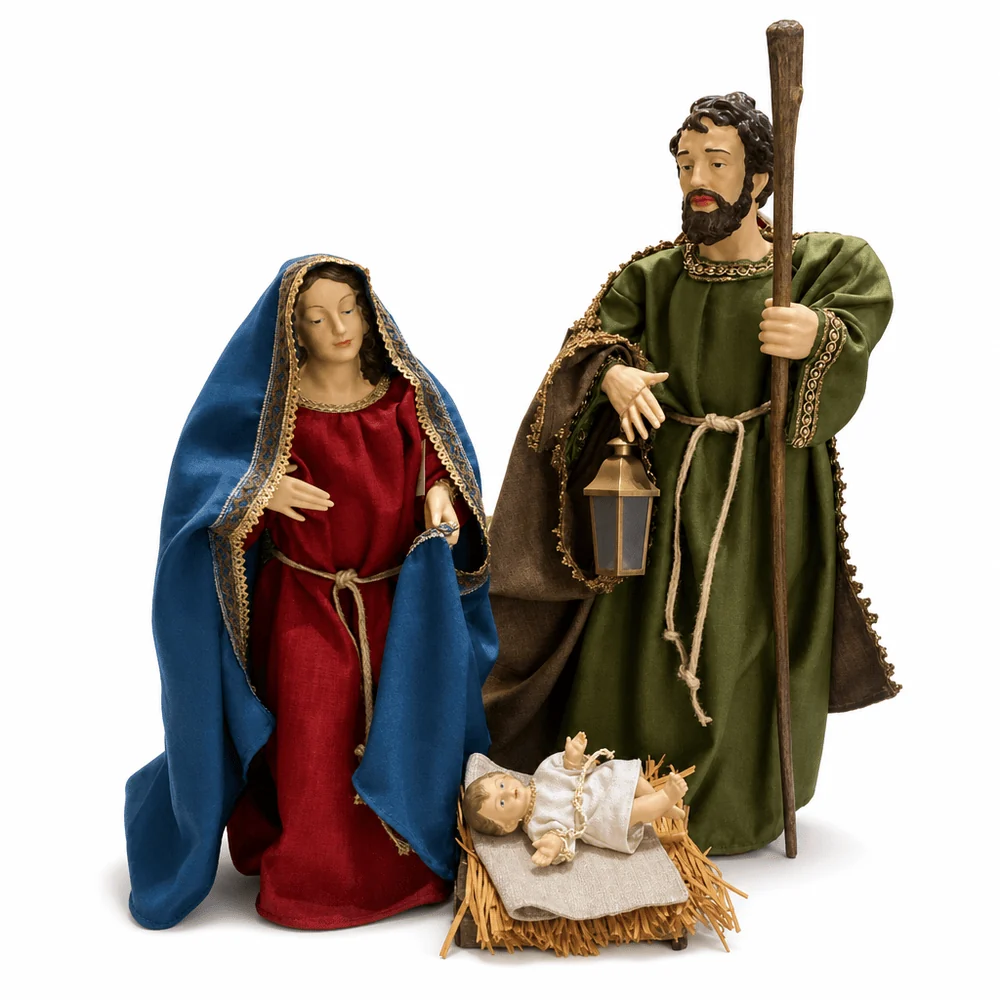 3 unidades da família real da natividade