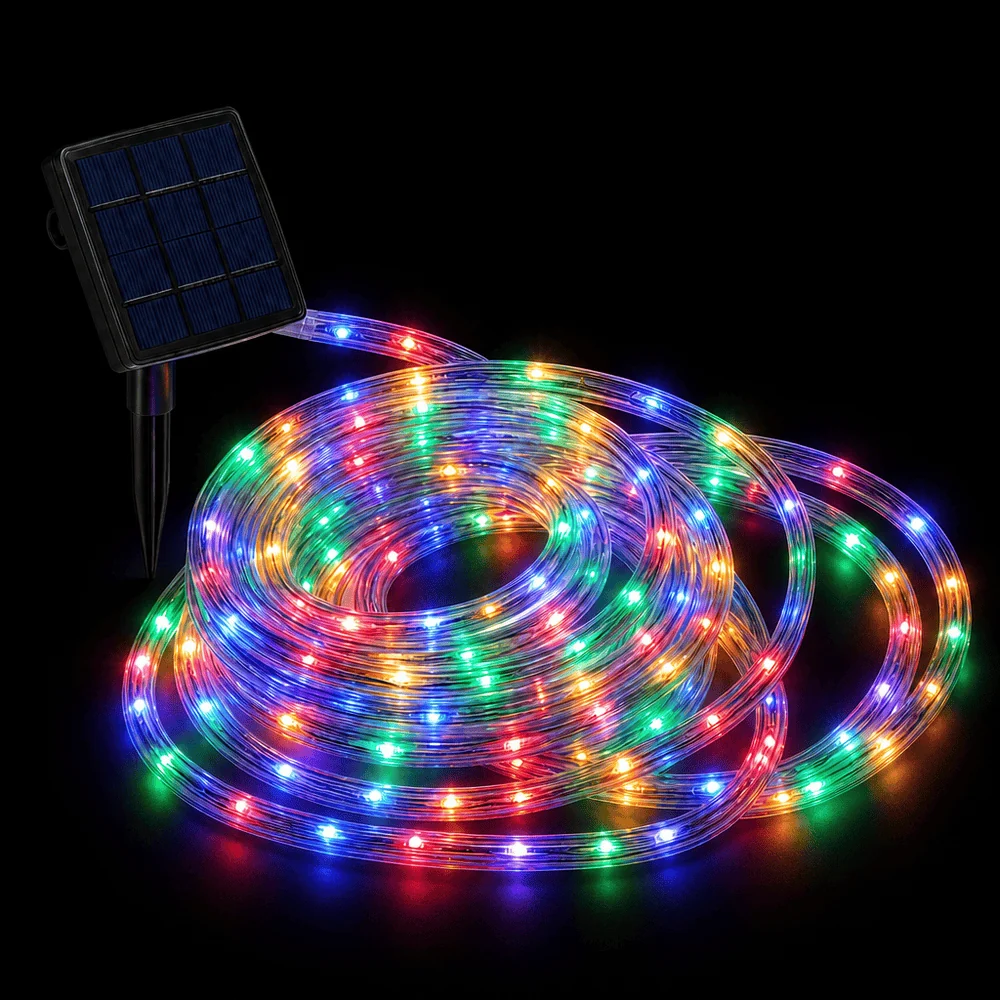 LED 200 Lanterna Solar Multicor (20m)