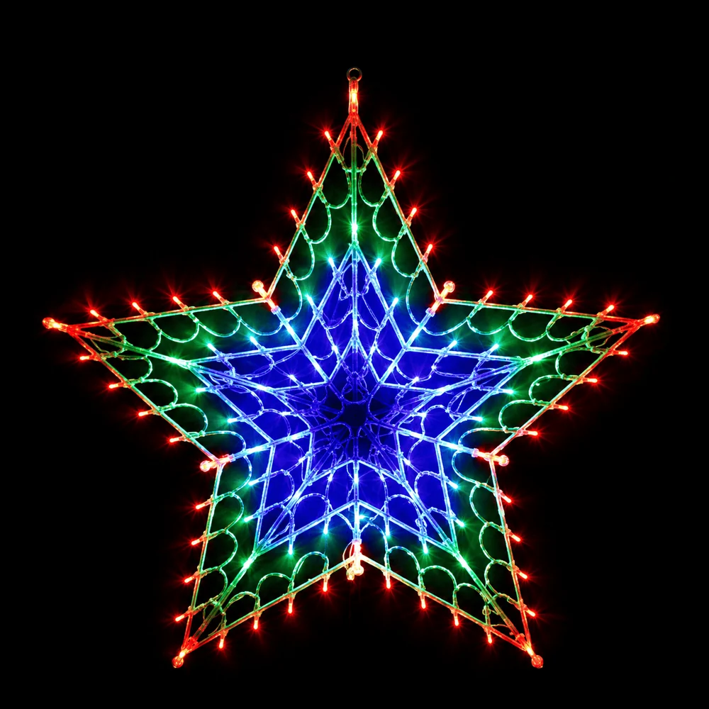 LED Luz Estrela Retro RGB (50cm)