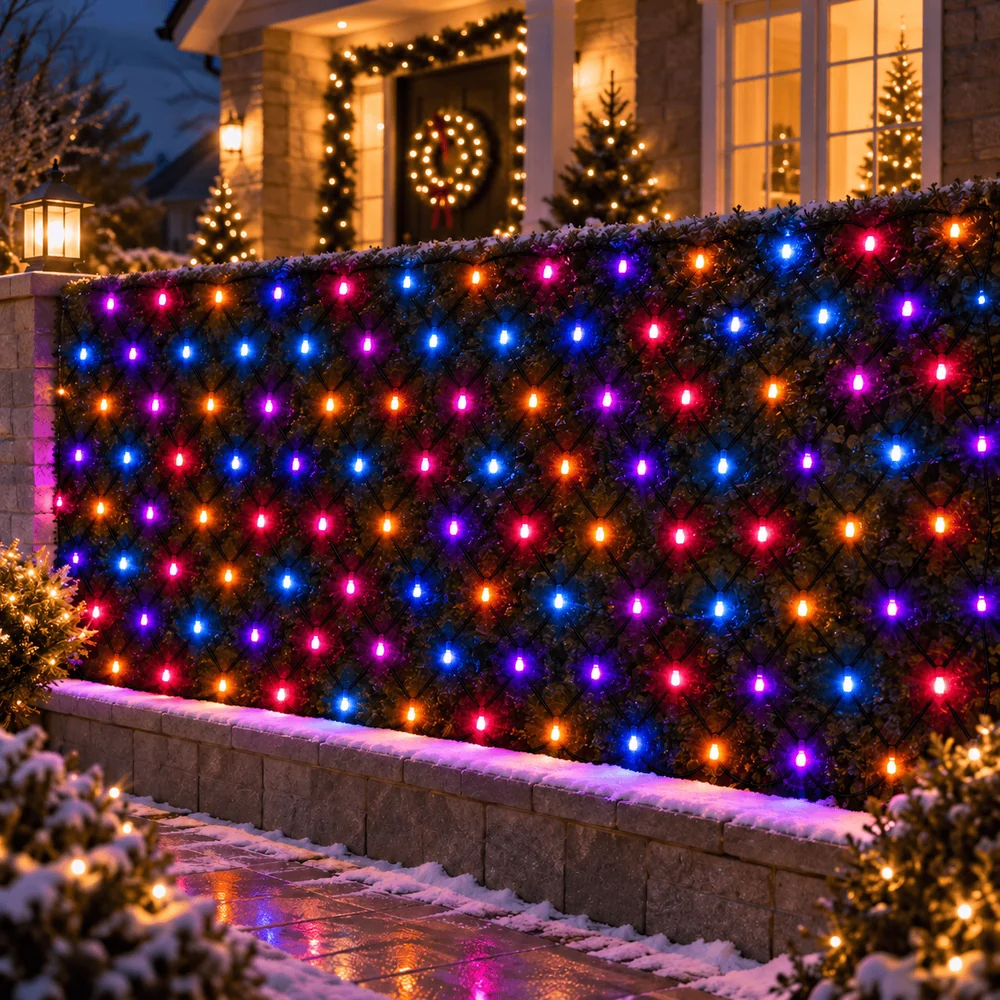 LED 640 Rede de luzes Carnaval (4.8m x 1.8m)
