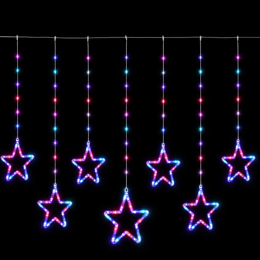 Micro LED Luzes de cortina de estrelas