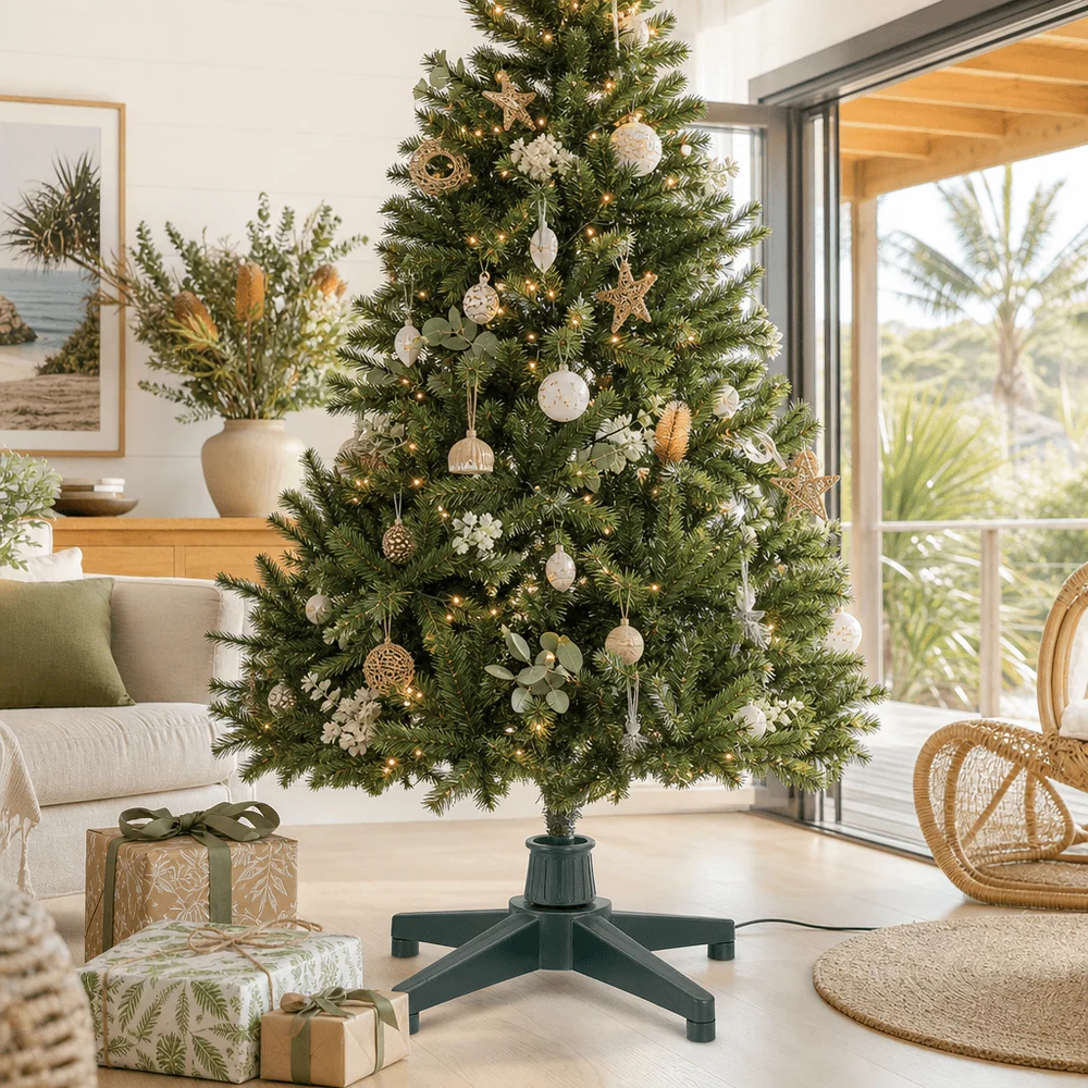 Base giratória para árvore de Natal (240V)