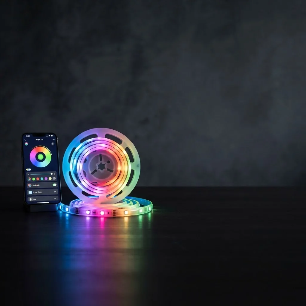Iluminação controlada por aplicativo