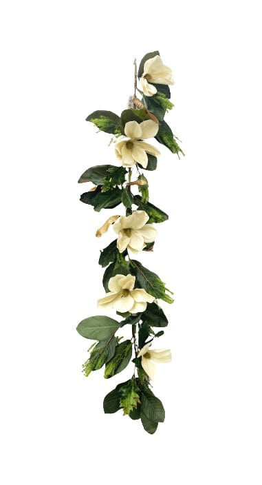 Guirlanda de Magnólia Branca (1.5m)