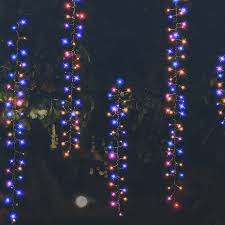 480 LED Carnaval de aglomerados de gelo solares (10m)