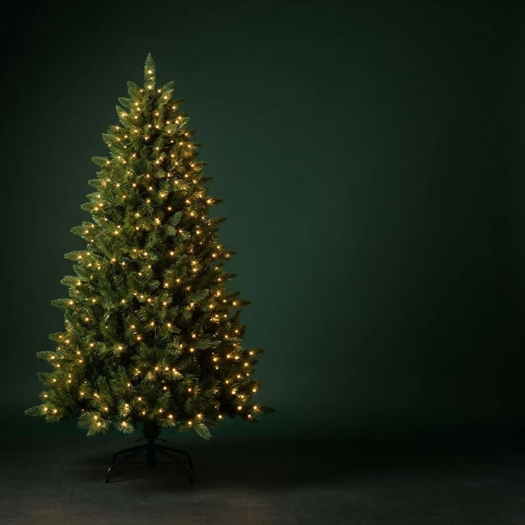 Árvores de Natal LED pré-iluminadas