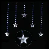 LED Luzes de cortina Infinity Stars branco frio