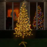 LED Árvore de envoltório de brilho quente (2.1m)