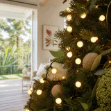 Luzes LED com frutas decorativas branco frio e quente (20m)