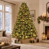 Árvore de Natal pré-iluminada Princess Pine (2.4m)
