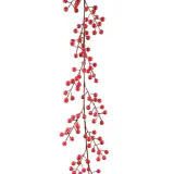 Vermelho Fruta decorativa Festão sortido (150cm)