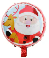 Balão Foil de Natal 4 sortido