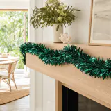Festão Corte Misto Verde Escuro (2.4m)
