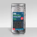 Bateria 200 LED Luzes de gelo legais em jarra