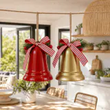 Arco Candystripe e enfeite de sino (8cm)