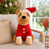 Cachorro Sentado de Pelúcia (24cm)