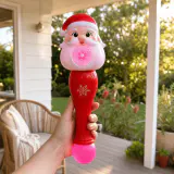 Varinha de bolha de natal