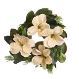 Coroa de Magnólia Branca (70cm)