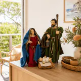 3 unidades da família real da natividade