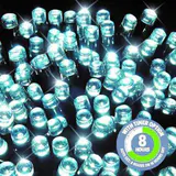 LED cordões de luzes brancas (60m)