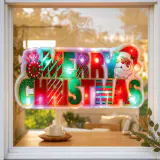 LED Mudança de cor da placa de Feliz Natal