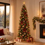Árvore de Natal St-Moritz Slim (2.1m)