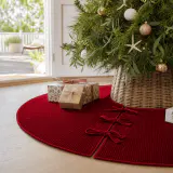 Saia de árvore com fio Luxe vinho (100cm)