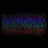 576 LED Cortina Arco-Íris (3.6x1.8m)