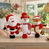 Pelúcia de Natal de Patinação Musical (32cm)