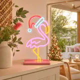 LED Neonflex Flamingo na Base (43cm)