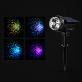 LED Projetor Disco Solar Multicor