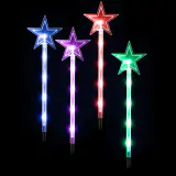 Kit com 4 luzes LED Lightshow para caminhos com estrelas e controle remoto