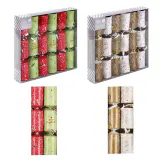 Crackers de Natal: tubos-surpresa, 2 modelos (kit com 6)