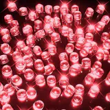 LED cordões de luzes vermelhas (40m)